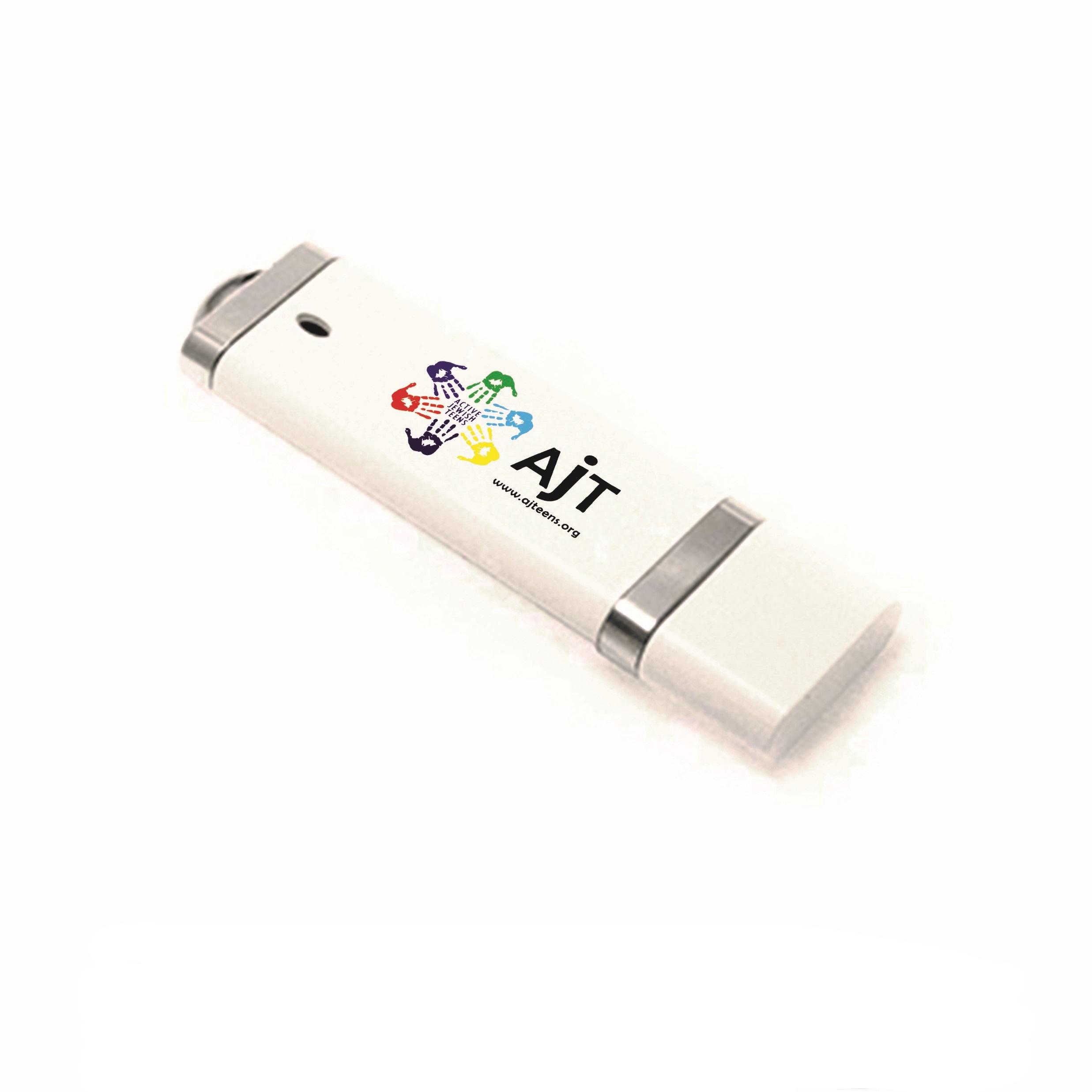 Пластиковая флешка ТОП USB 2.0 с вашим логотипом 64 Gb